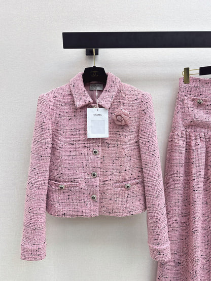 Short Collared Woven Jacket