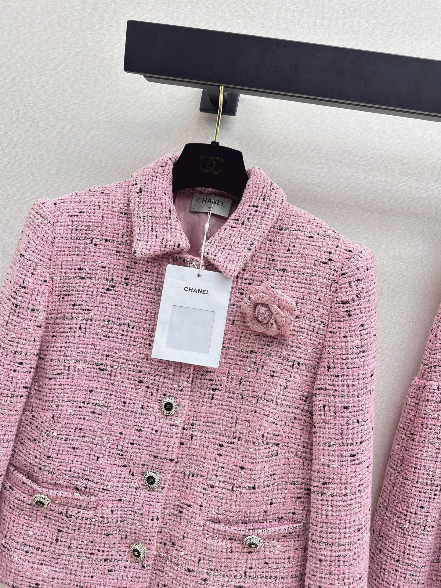 Short Collared Woven Jacket