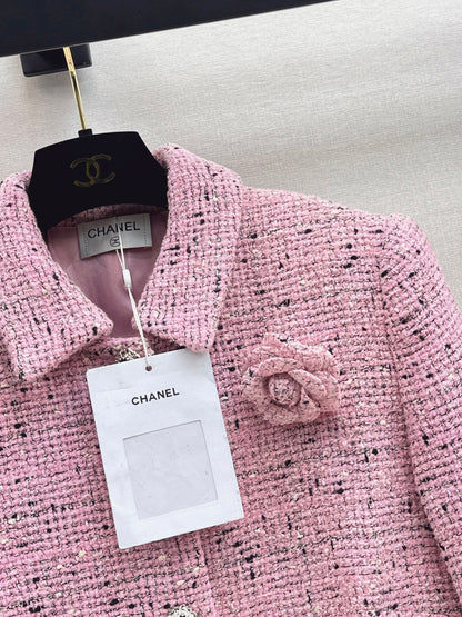 Short Collared Woven Jacket