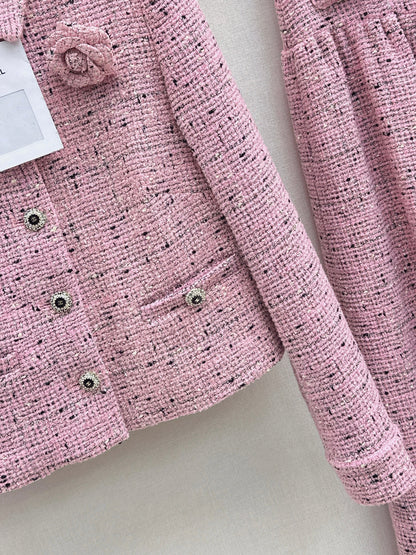 Short Collared Woven Jacket