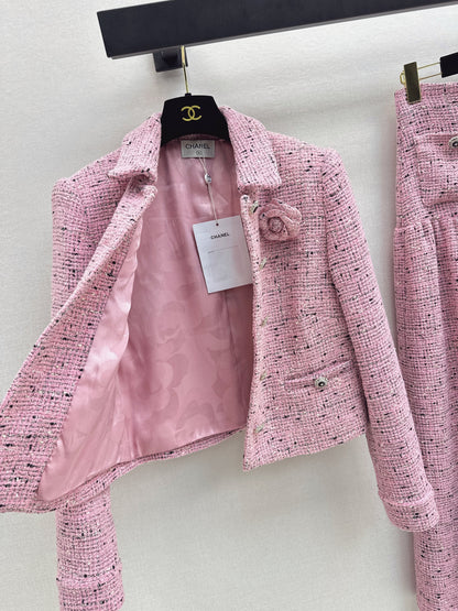 Short Collared Woven Jacket