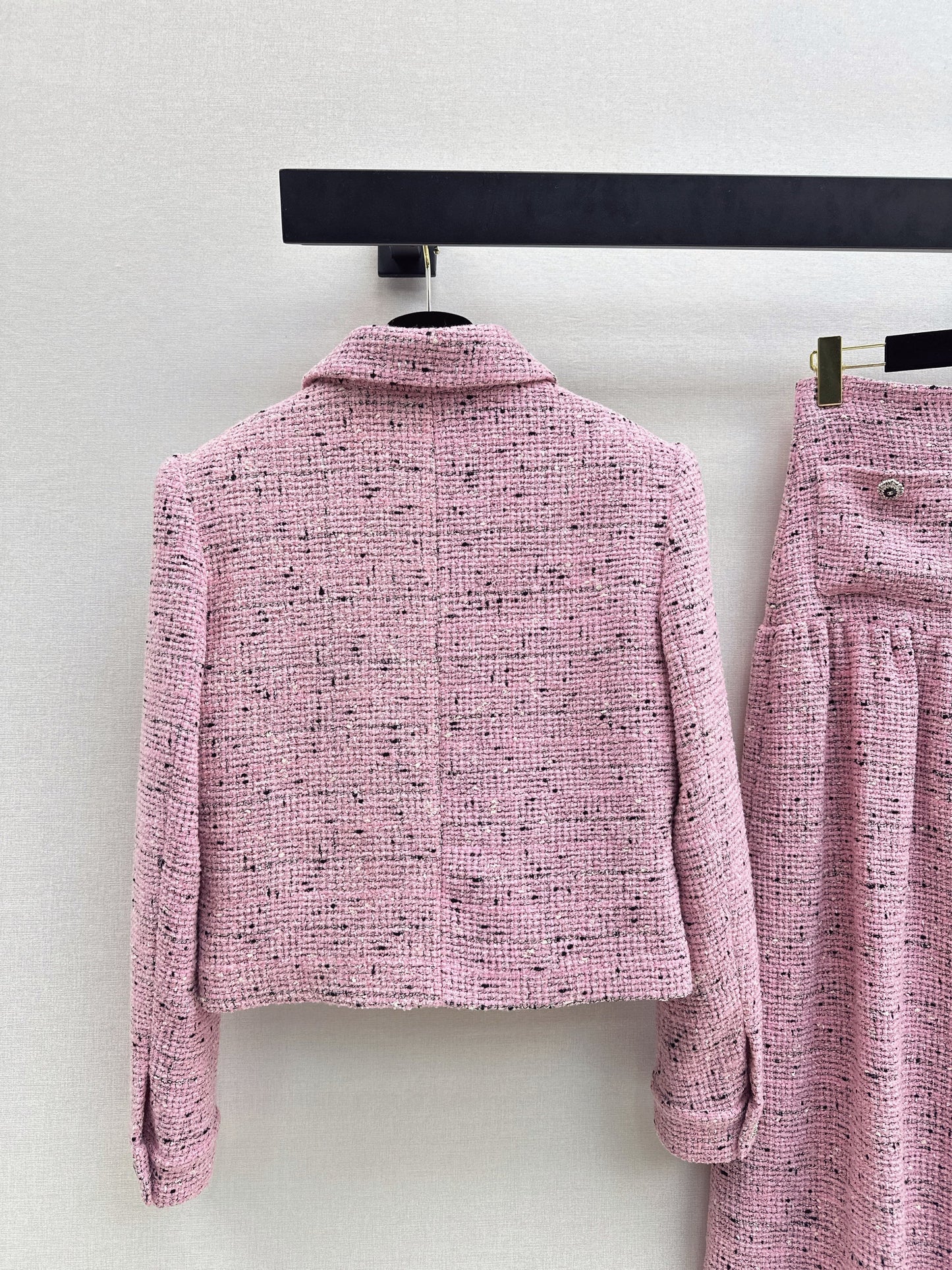 Short Collared Woven Jacket