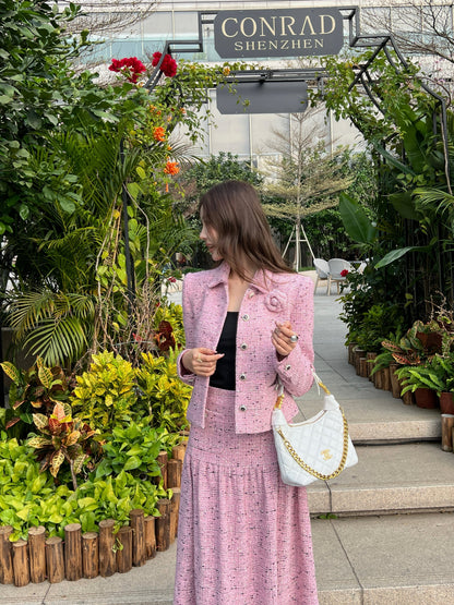 Short Collared Woven Jacket