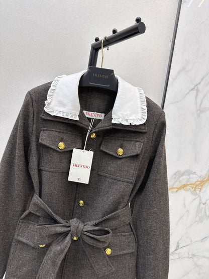 Color-blocked four-pocket jacket