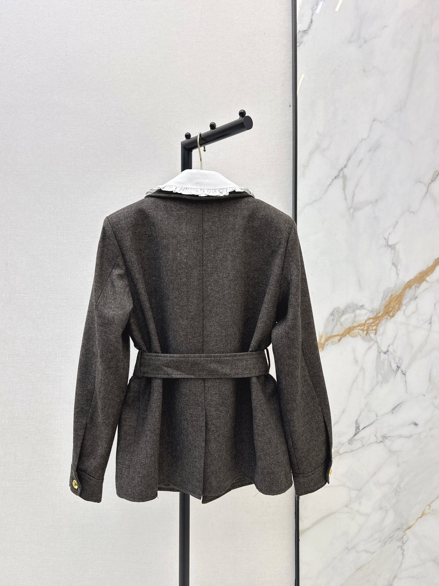 Color-blocked four-pocket jacket
