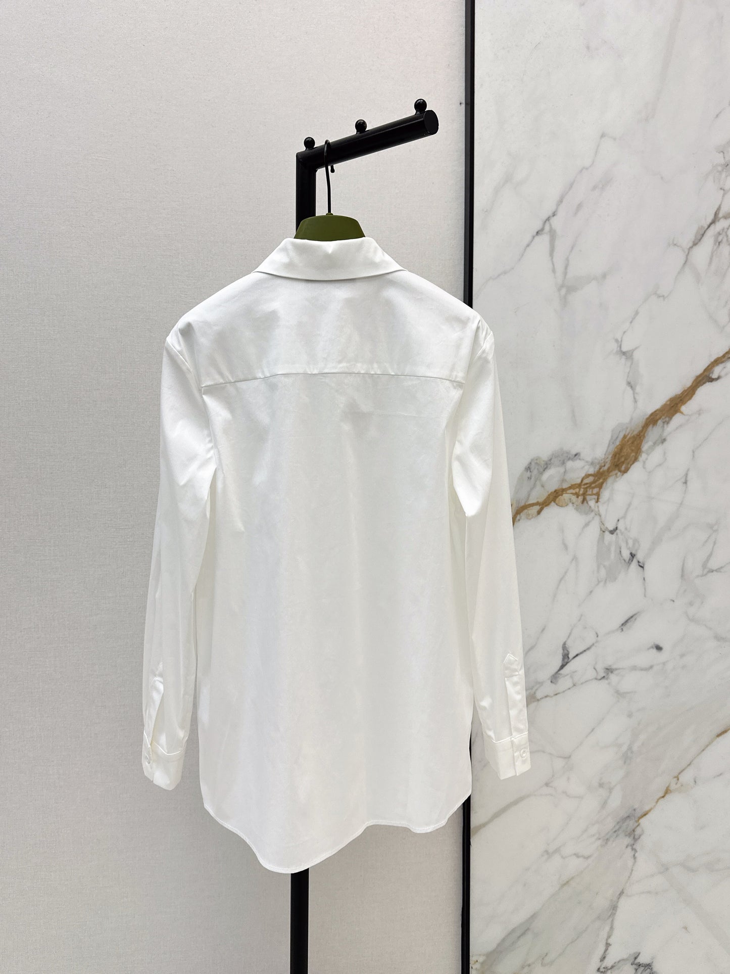 Embroidered Collared Shirt