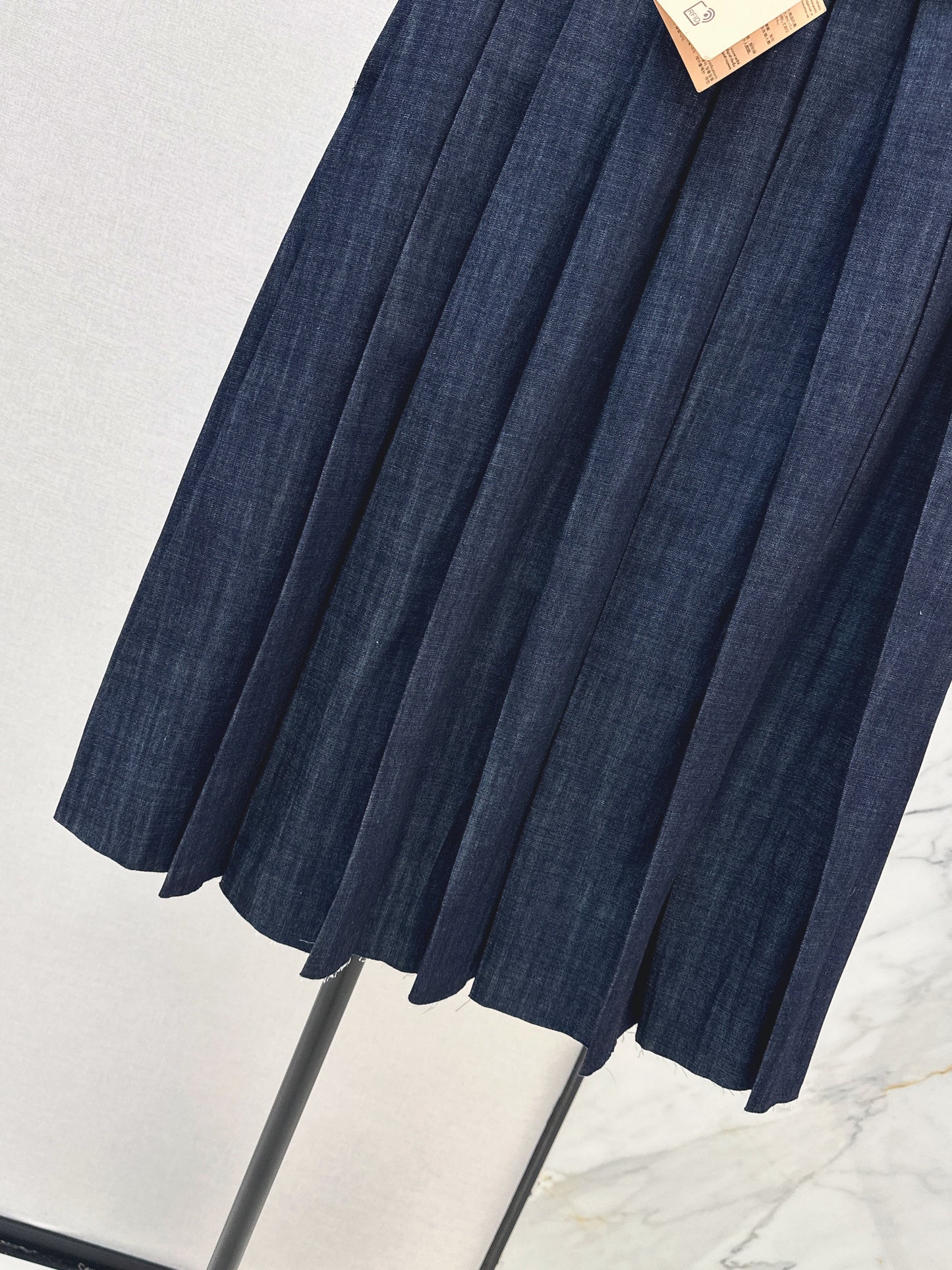 Denim Midi Skirt