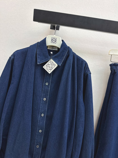 Loe 26ss denim shirts