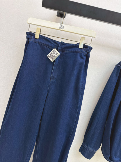 Tap-cut jeans
