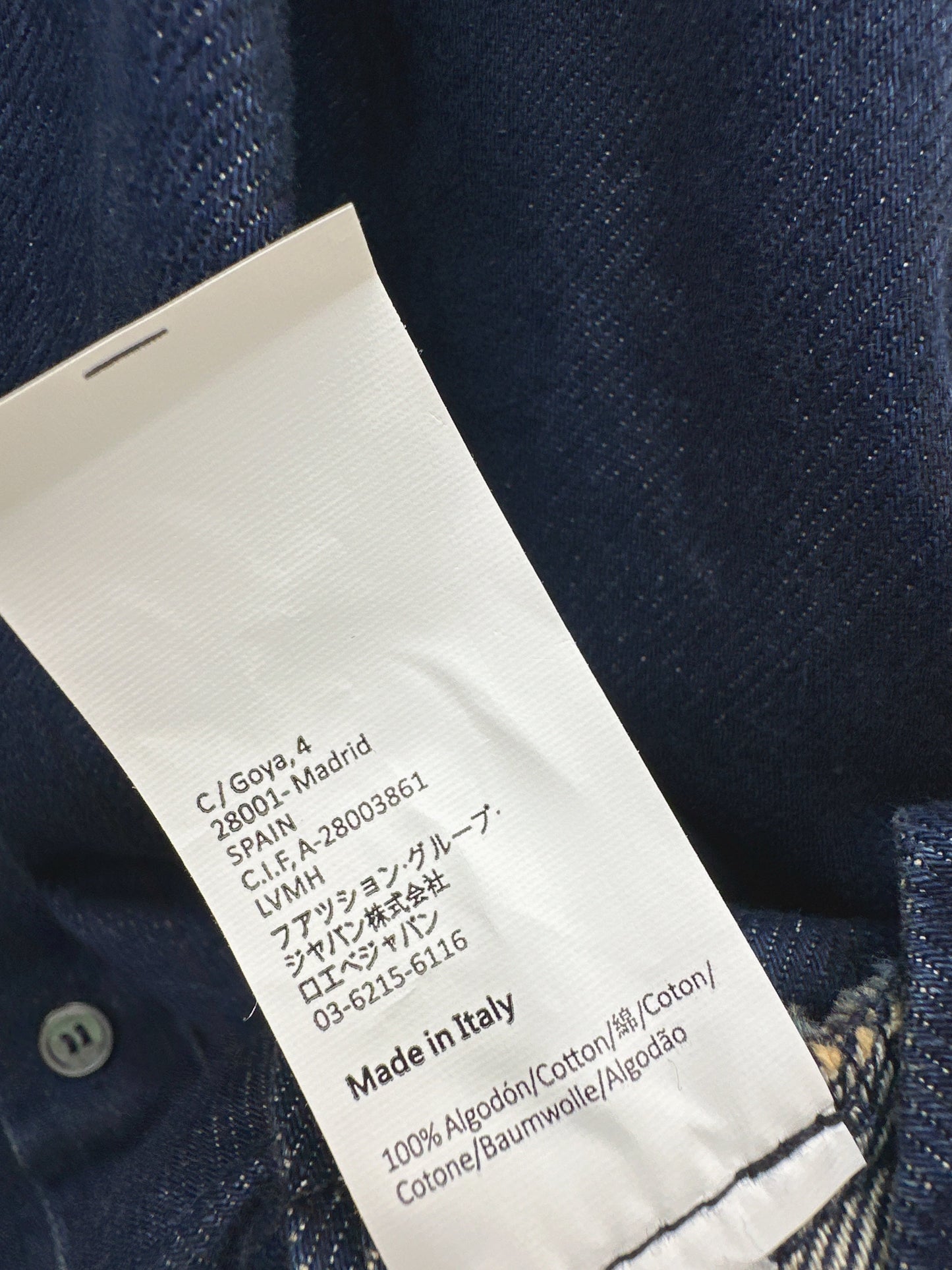 Tap-cut jeans