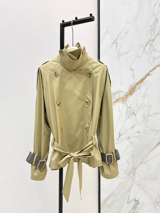Short trench coat
