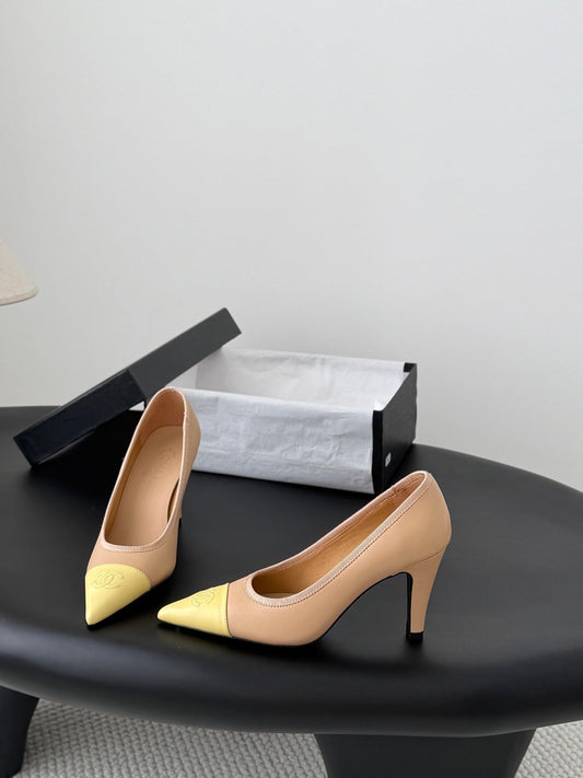 26SS NEW Stunning Mary Jane series pointed toe high heels
