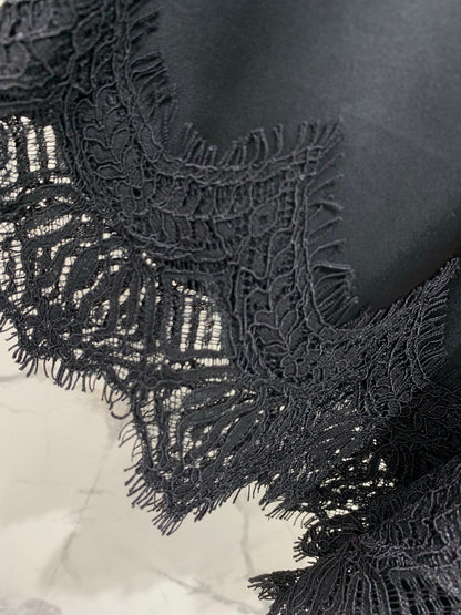 Yves Saint Laurent/🔥Highest Quality🔥26SS NEW romantic and sexy lace acetate shorts