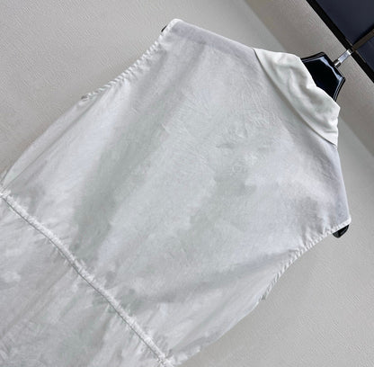 Louis Vuitton/26SS NEW Drawstring Sleeveless Shirt