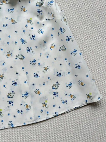 chanel/26SS NEW Court Style Floral Vest Shirt
