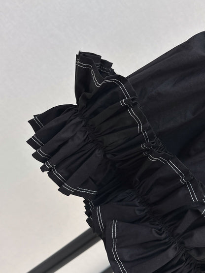 Louis Vuitton/26SS NEW Sleeveless Top with Ruffled Hem