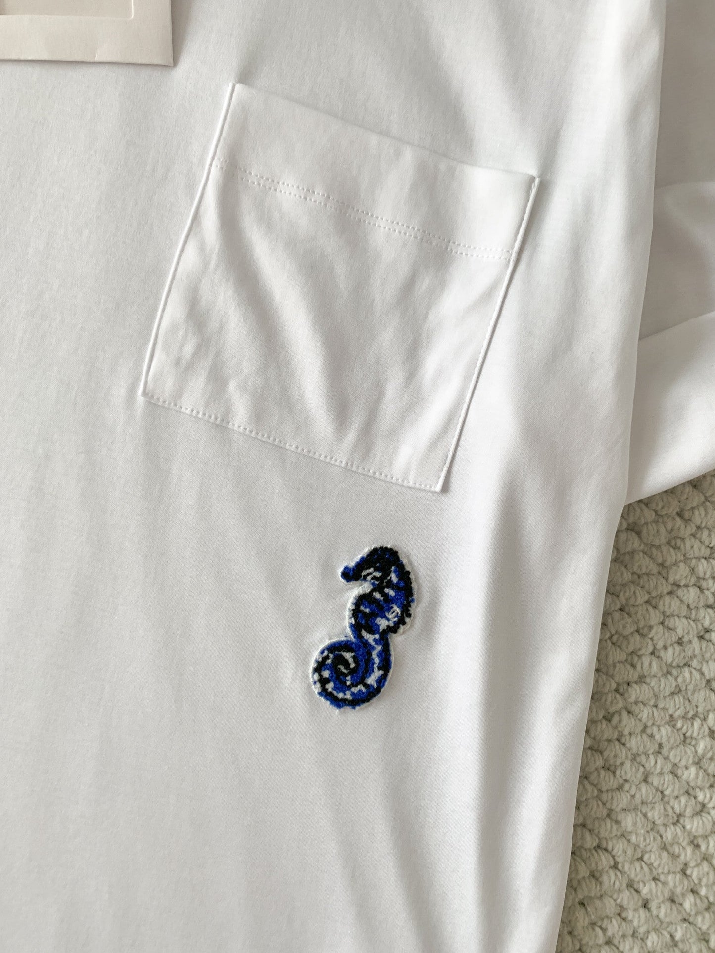 🔥Highest Quality🔥26SS NEW Hot Selling Coco Beach White Mohair Knit T-shirt