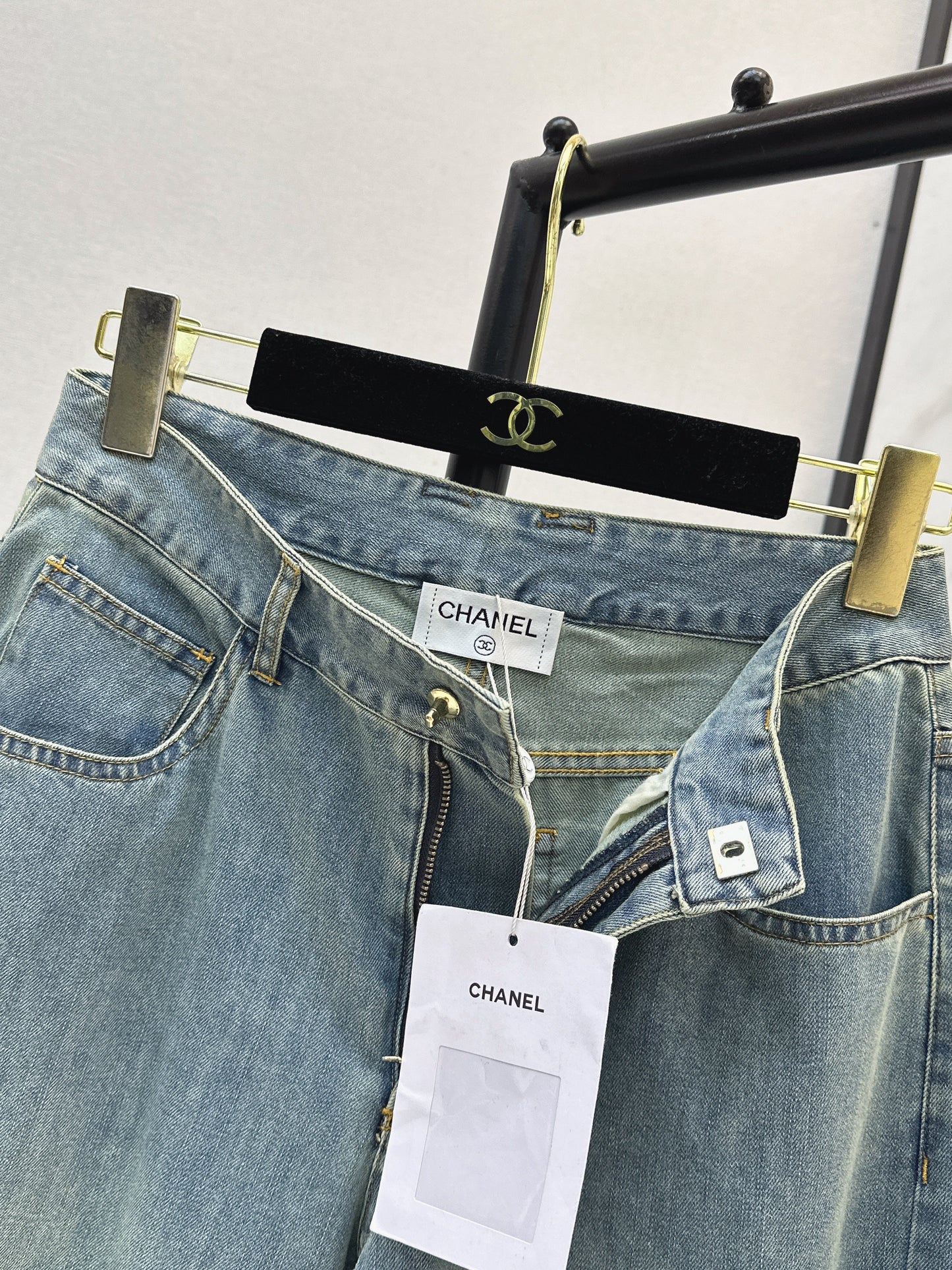 26SS NEW Coco Girls Straight Leg Jeans🩶