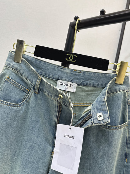 26SS NEW Coco Girls Straight Leg Jeans🩶