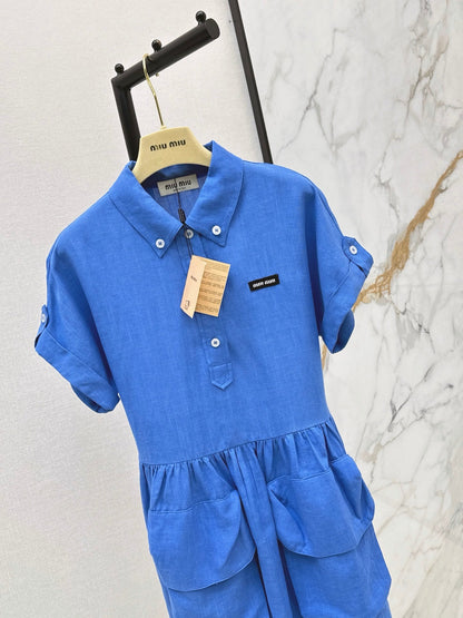 26SS NEW Workwear Pocket Shirt Dress 🩵