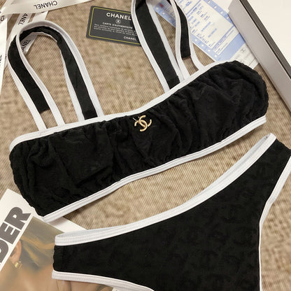 chanel/26SS NEW Two-Piece Swimsuit 👙