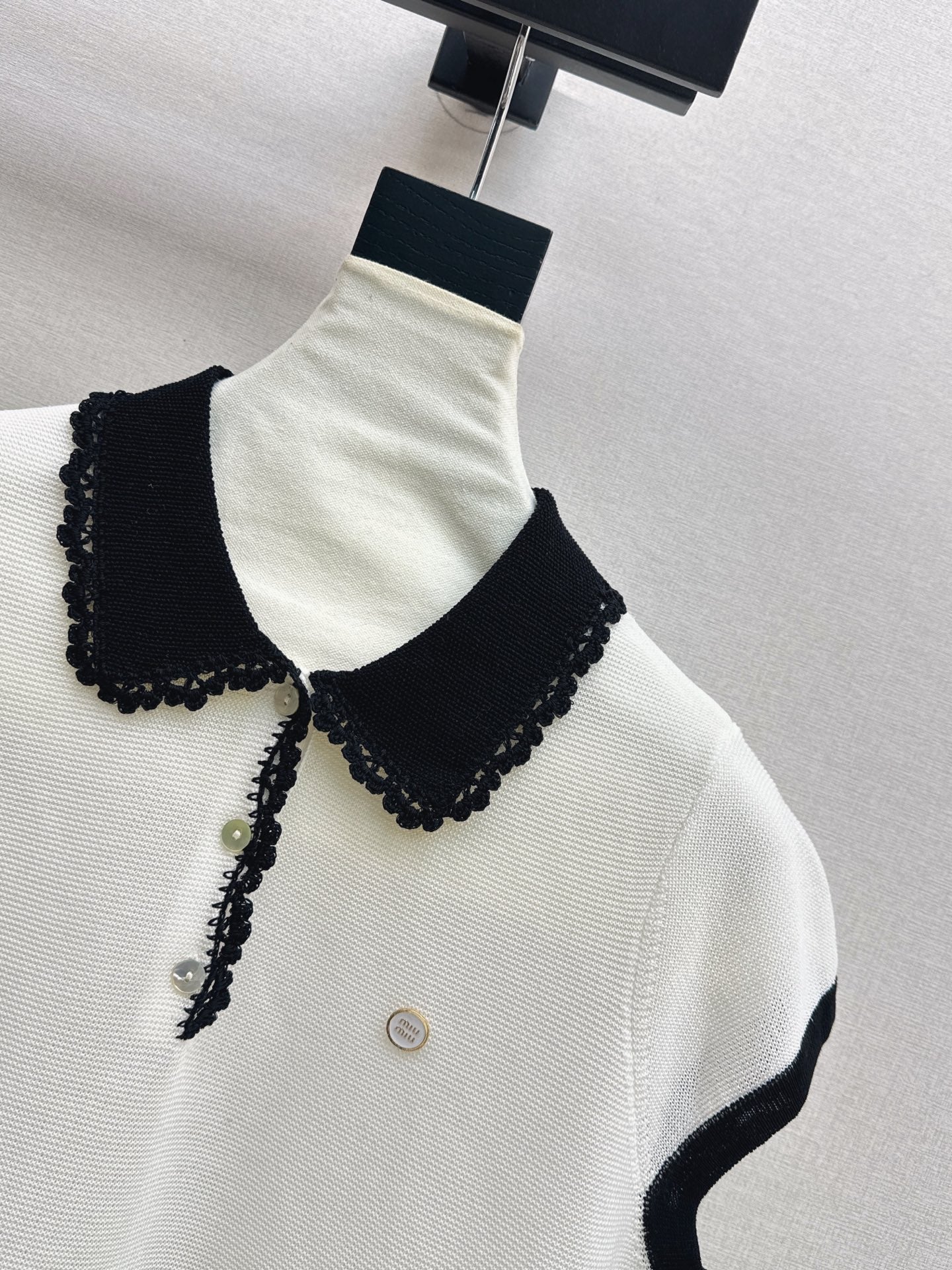 26SS NEW Gentle and Youthful Polo Knit Sweater 🤍
