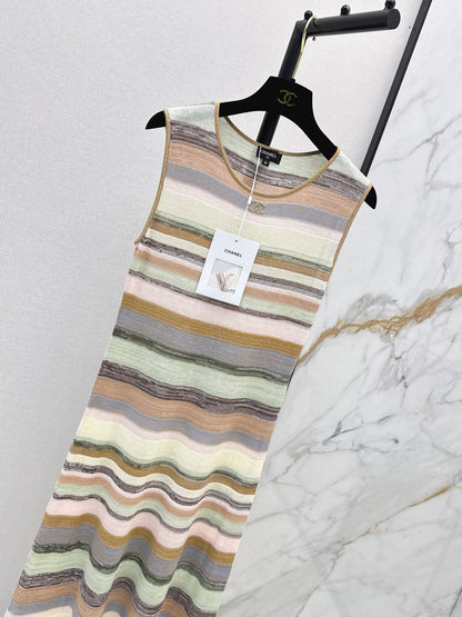 26SS NEW Striped Knit Maxi Dress 🤎