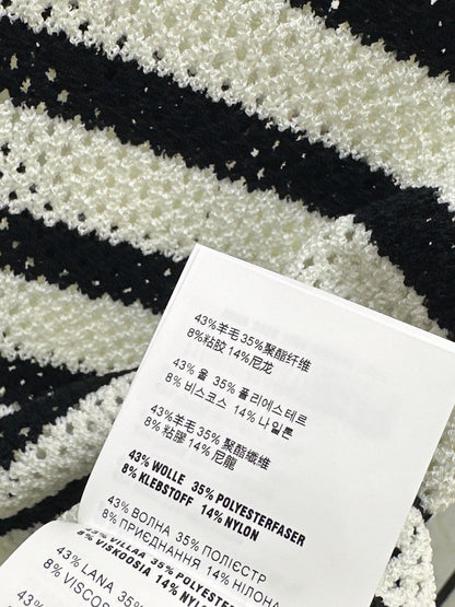 26SS NEW Color Block Striped Knit Vest 🤍