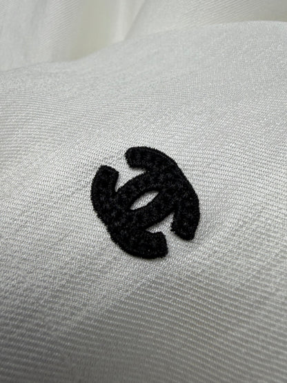 26SS NEW Satin Elastic Embroidered Shorts