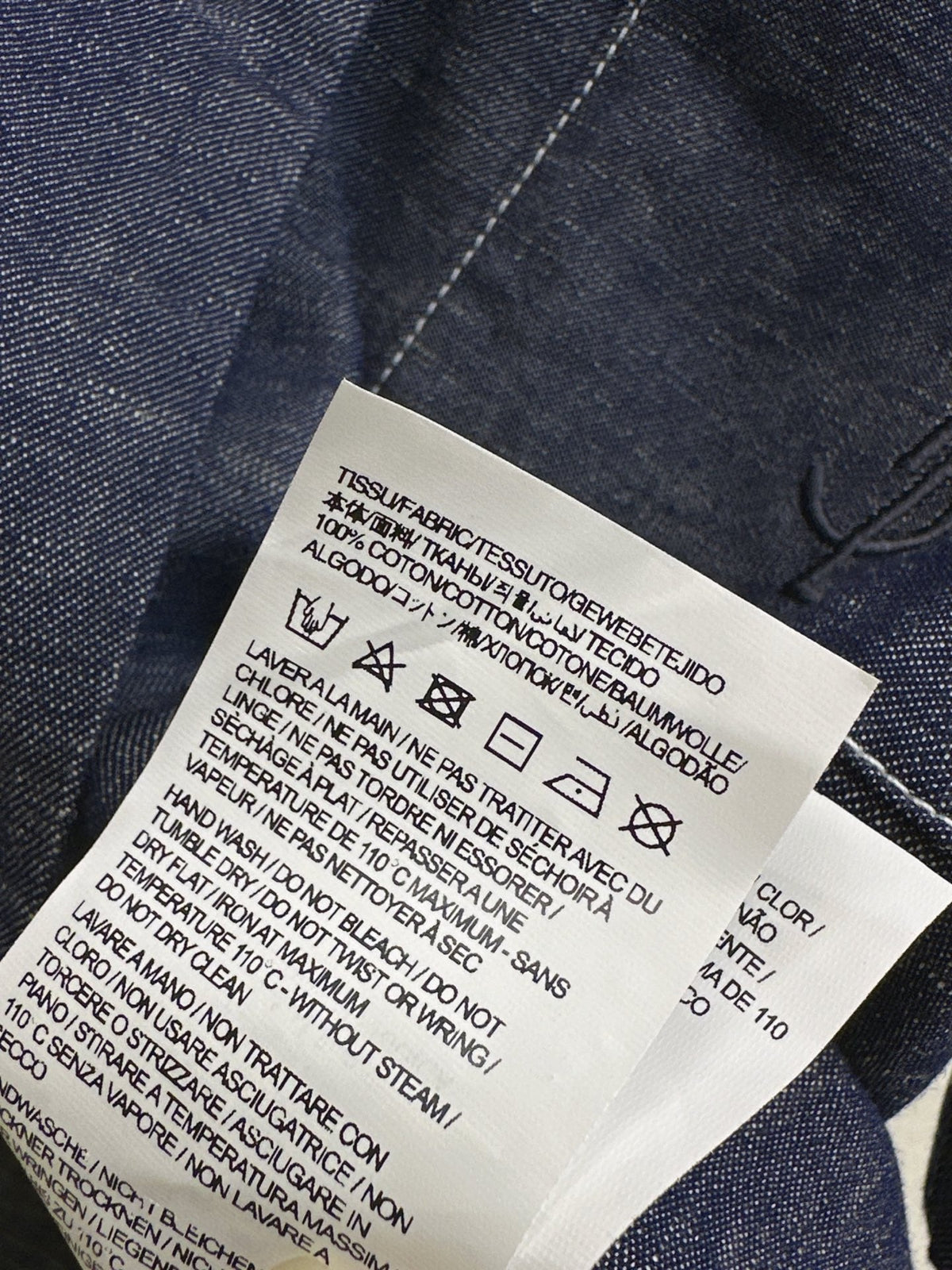 26SS New Letter-Embroidered Denim Set 🖤