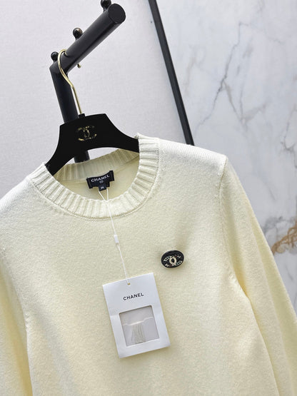 26SS New Long-Sleeve Crew-Neck Sweater 🖤