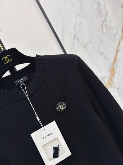 26SS New Long-Sleeve Crew-Neck Sweater 🖤