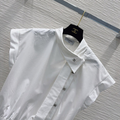 26FW New Sleeveless Shirt with 3D Tailoring