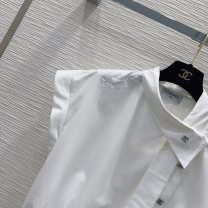 26FW New Sleeveless Shirt with 3D Tailoring