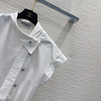 26FW New Sleeveless Shirt with 3D Tailoring