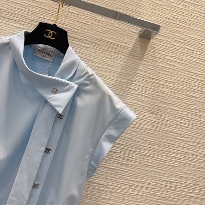 26FW New Sleeveless Shirt with 3D Tailoring