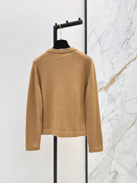 26FW New High-End Métiers d'Art Crew-Neck Sweater 🤎