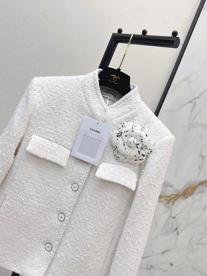 26FW New Sophisticated Tweed Jacket (Socialite Style) 🤍