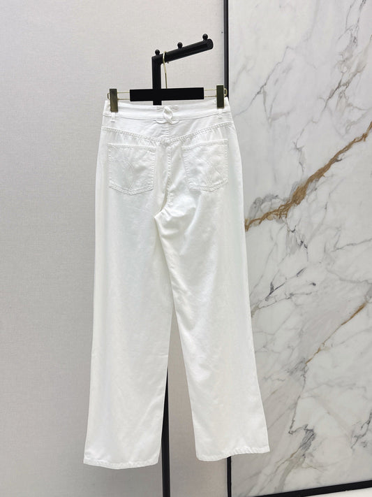 🔥Highest Quality🔥26FW New "Coco Girl" Straight-Leg Jeans 🩶