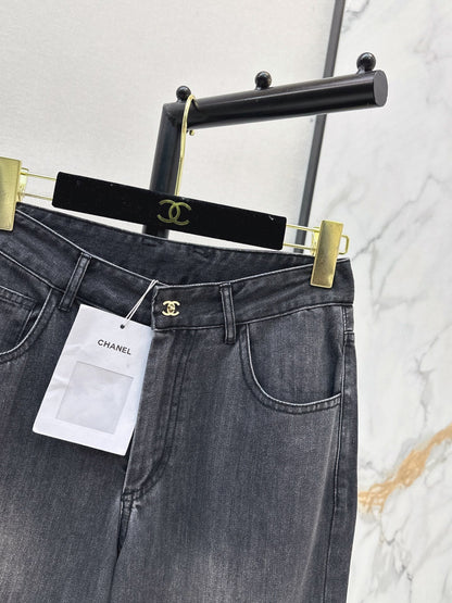 🔥Highest Quality🔥26FW New "Coco Girl" Straight-Leg Jeans 🩶