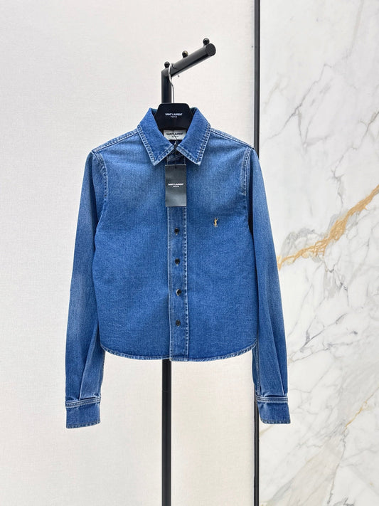 26FW New Washed Denim Shirt Jacket 🩵