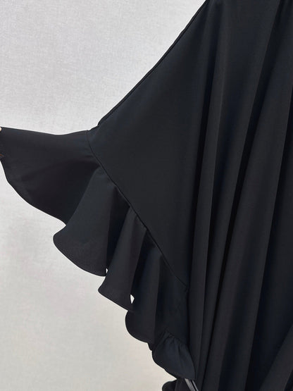 New 26FW Black Batwing-Sleeve Dress 🖤