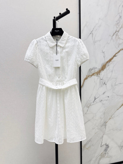 26FW New Cut-out Water-Soluble Embroidery Dress 🤍