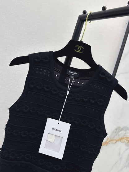 26FW New Girly-Style Sleeveless Knit Dress 🤍