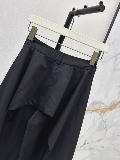 26FW New Pleated Wide-Leg Trousers 🖤