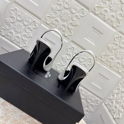 26FW New YSL Logo High Heels 👠(height: 10.5cm)