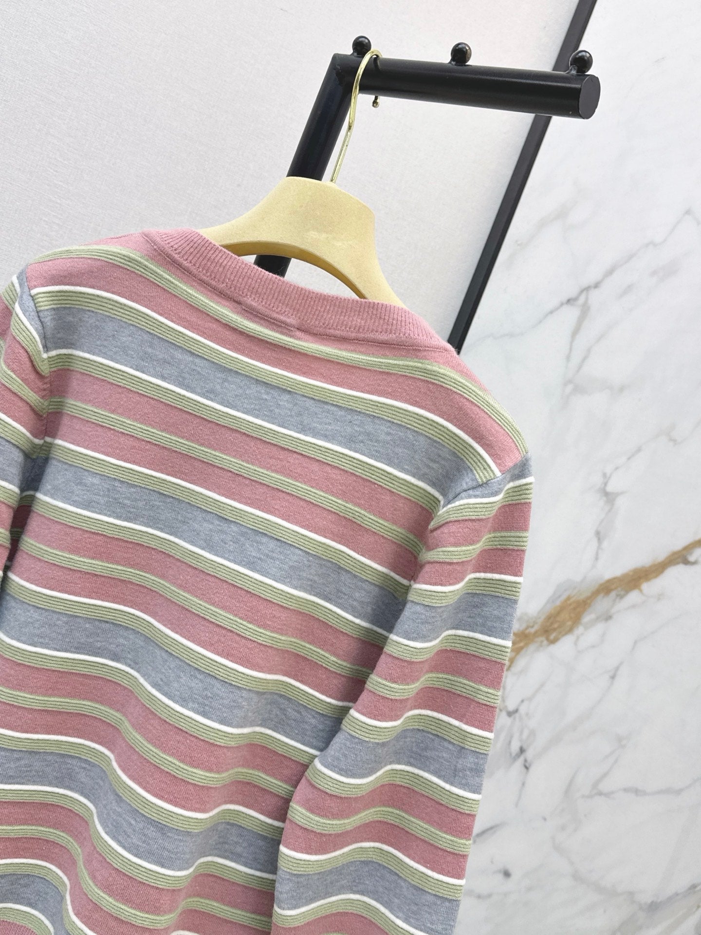 MiuMiu/26FW New Striped Knit Cardigan 🤎