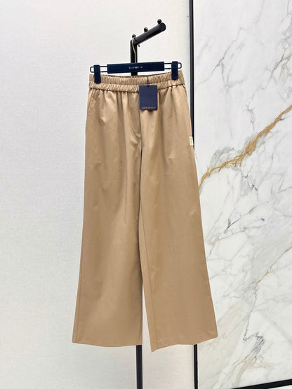 Louis Vuitton/26FW New Straight-Leg Pants with Elastic Waist 🤎