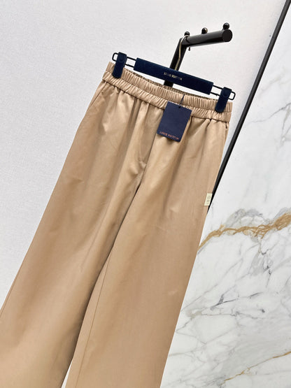 Louis Vuitton/26FW New Straight-Leg Pants with Elastic Waist 🤎
