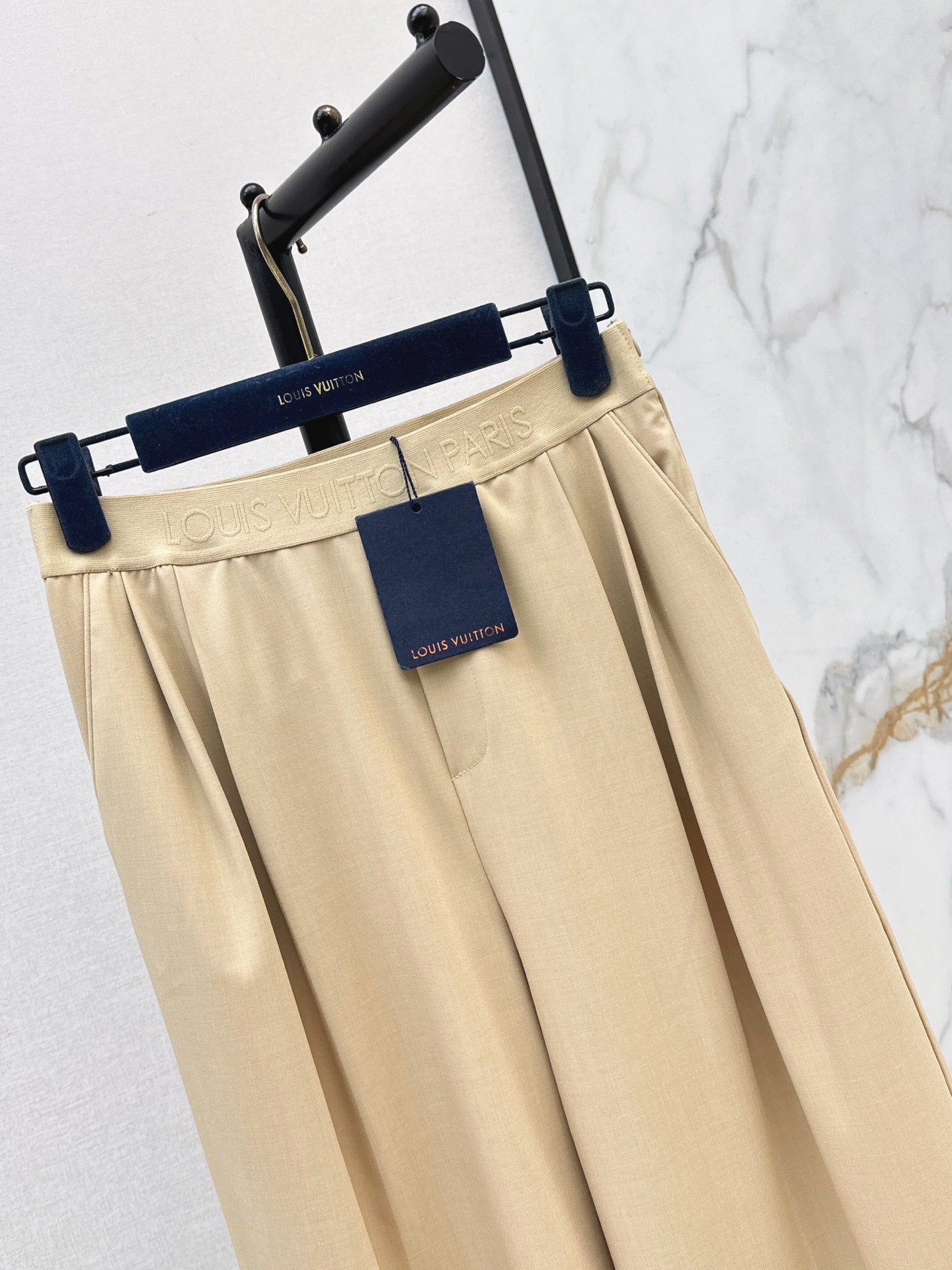 Louis Vuitton/26FW New Straight-Leg Pants with Elastic Waist 🤎
